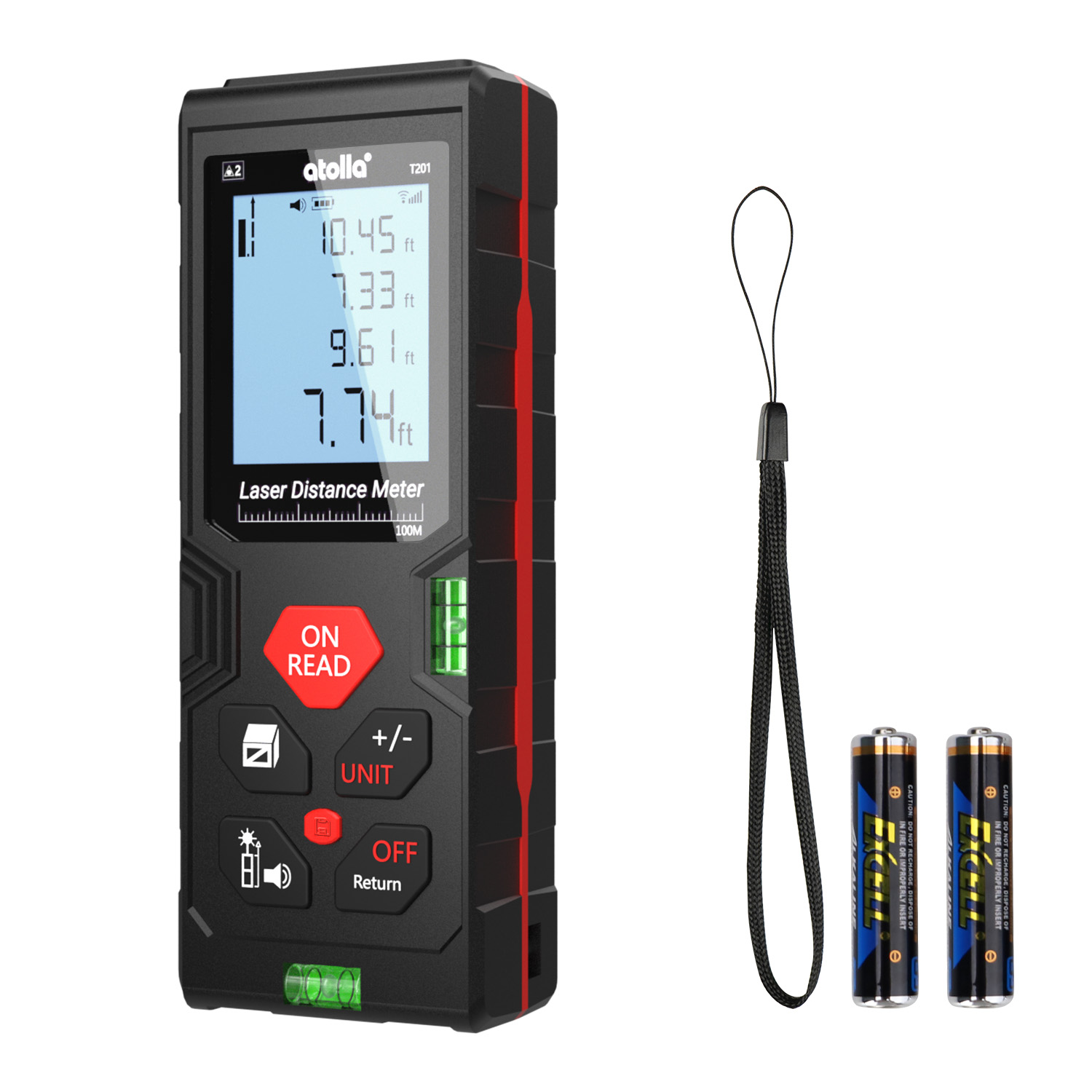 atolla Laser Distance Meter (328Ft M/In/Ft)